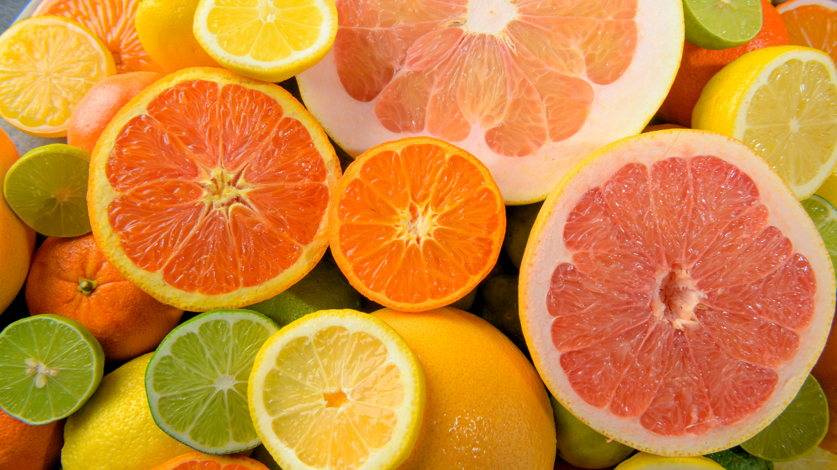 Mixed sliced citrus