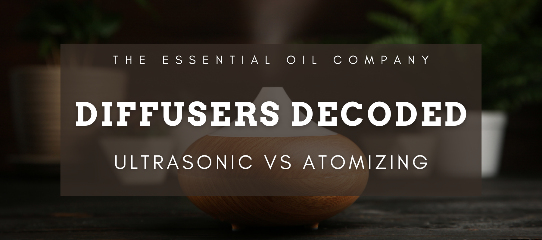 Diffusers Decoded: Ultrasonic vs Atomizing
