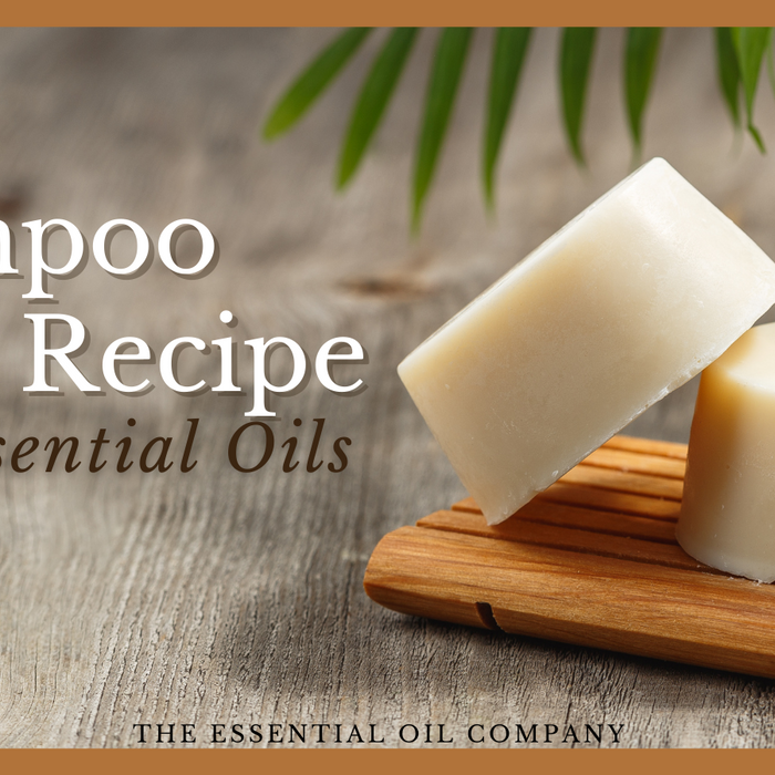 shampoo bar recipe with essential oils