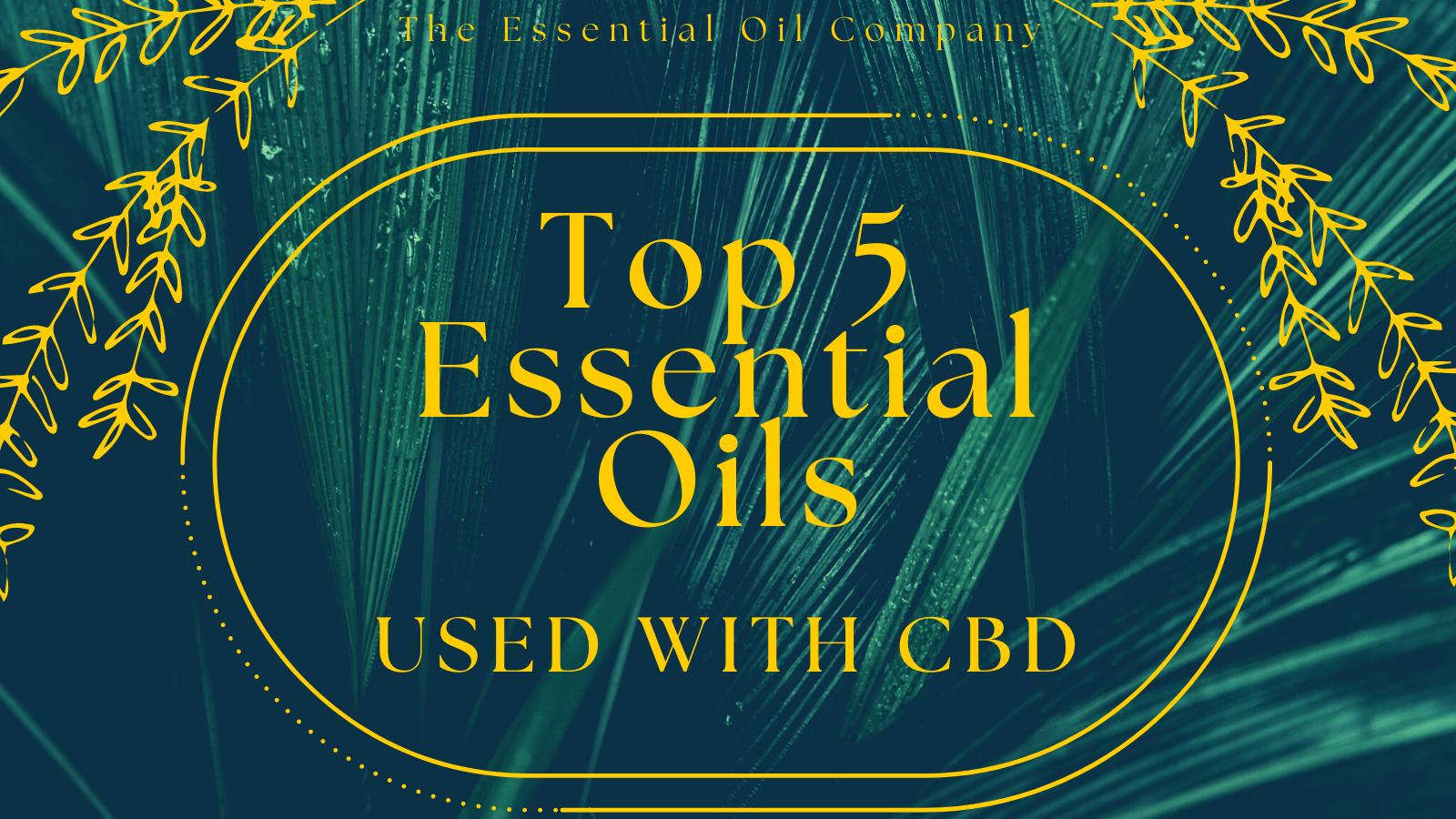 top 5 essential oils used with cbd