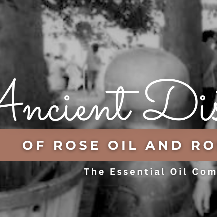 Ancient distillation system for rose oil essential oil