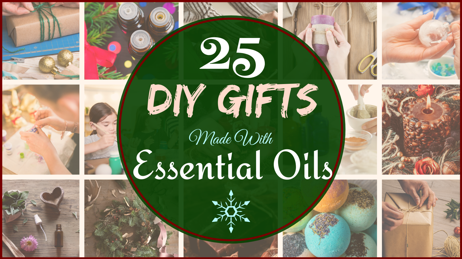 25 DIY gifts made with essential oils