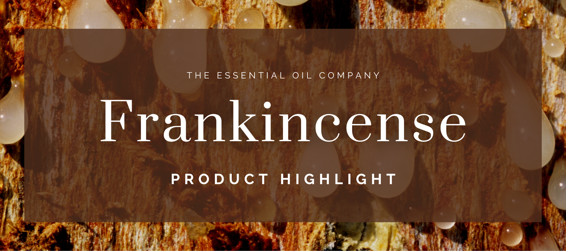Frankincense: Product Highlight
