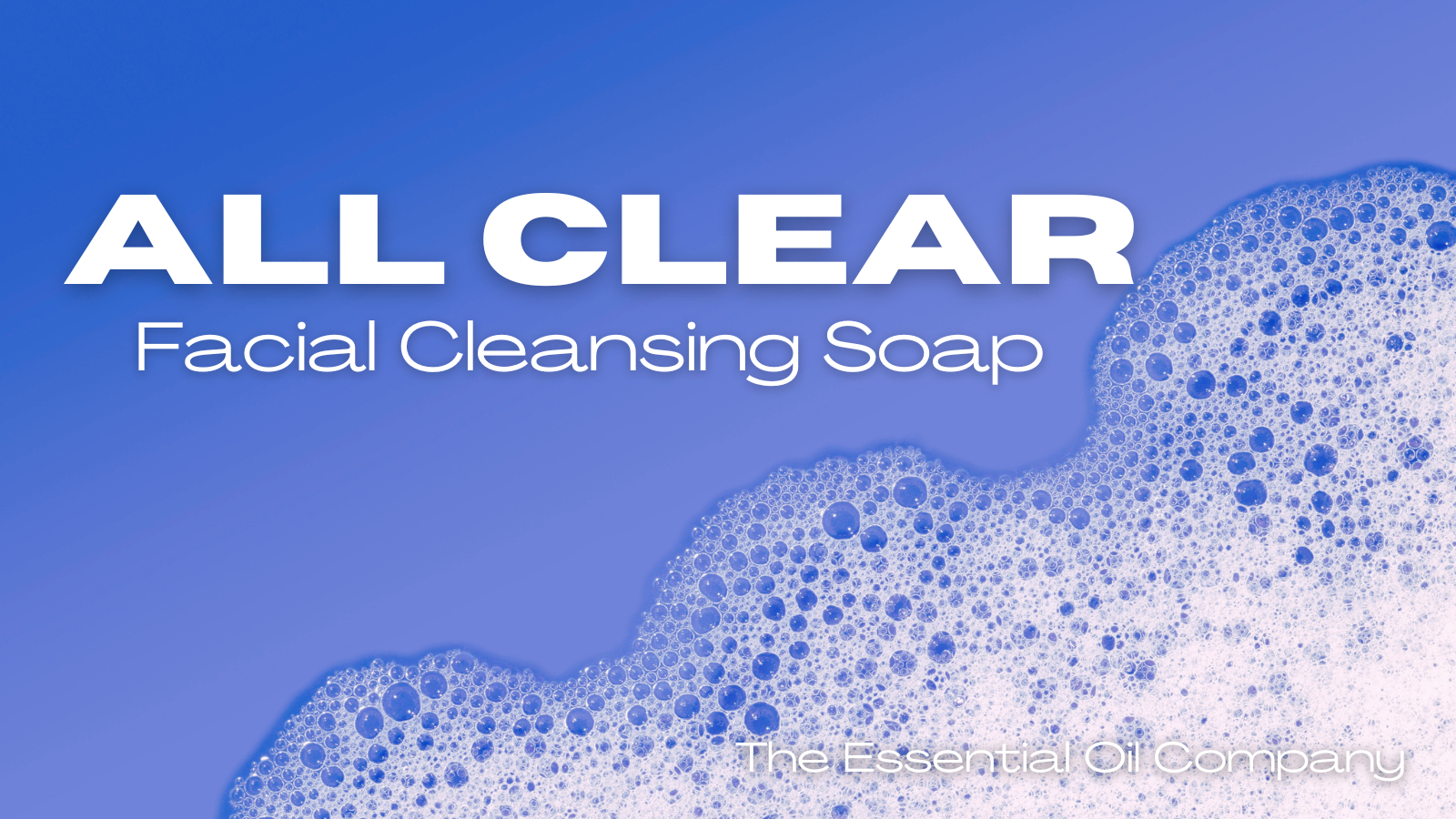 Facial cleansing soap