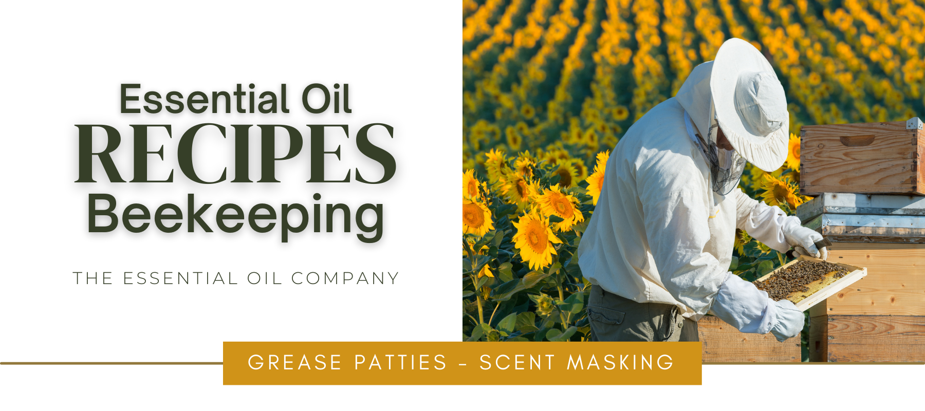 essential oil recipes foir beekeeping