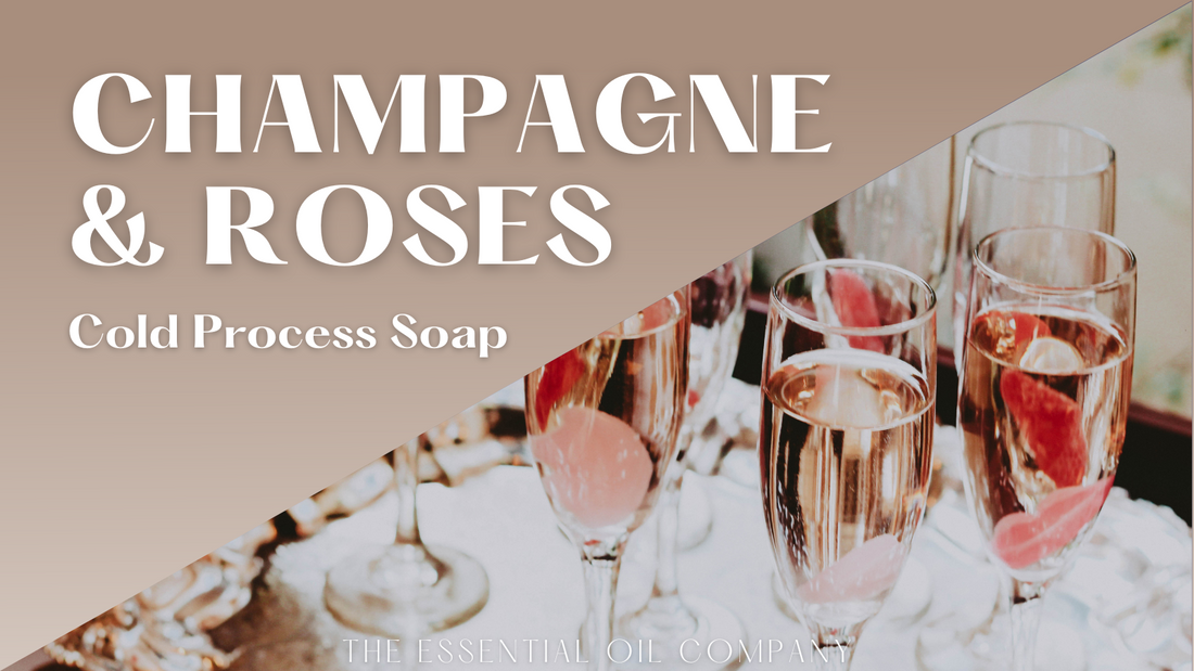 Champagne & Roses Cold Process Soap