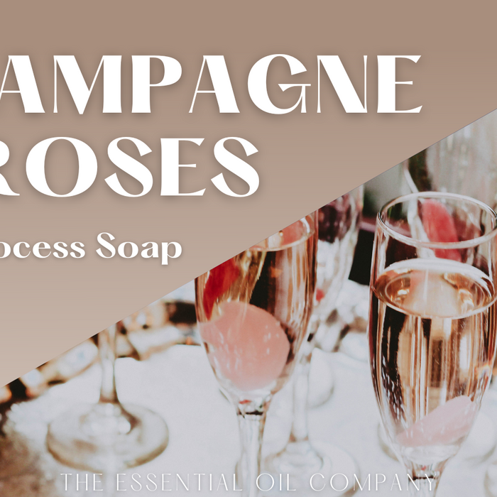 Champagne & Roses Cold Process Soap