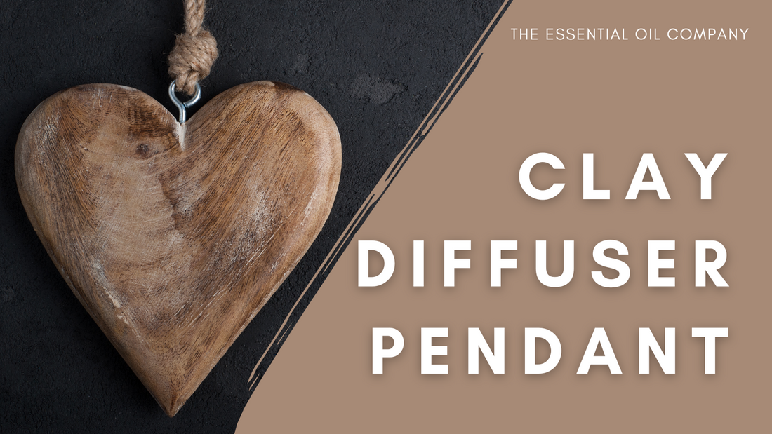 DIY Clay Diffuser Pendant