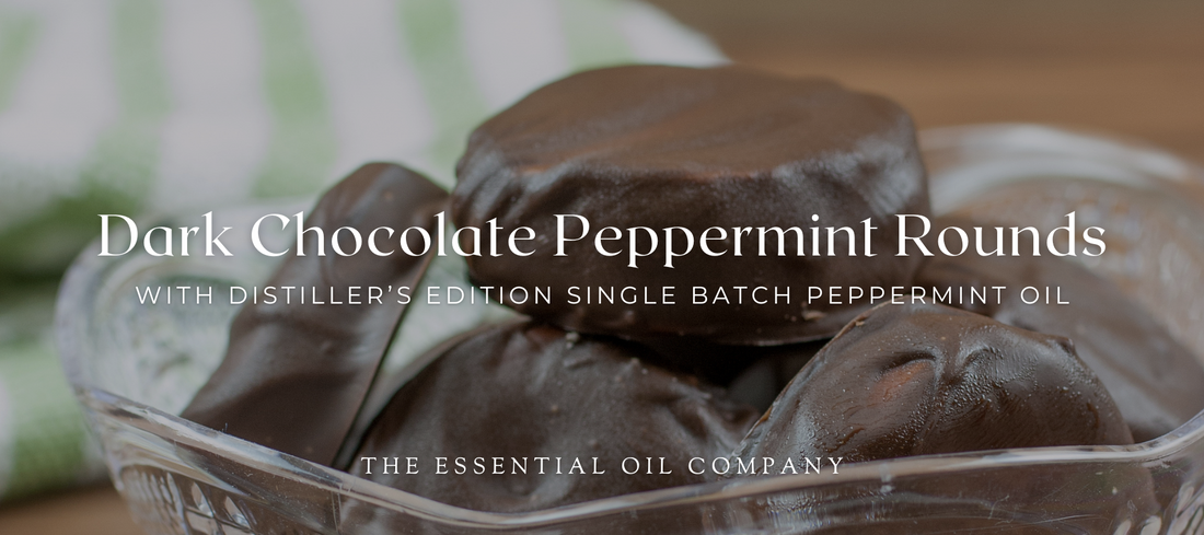 Dark Chocolate Peppermint Rounds