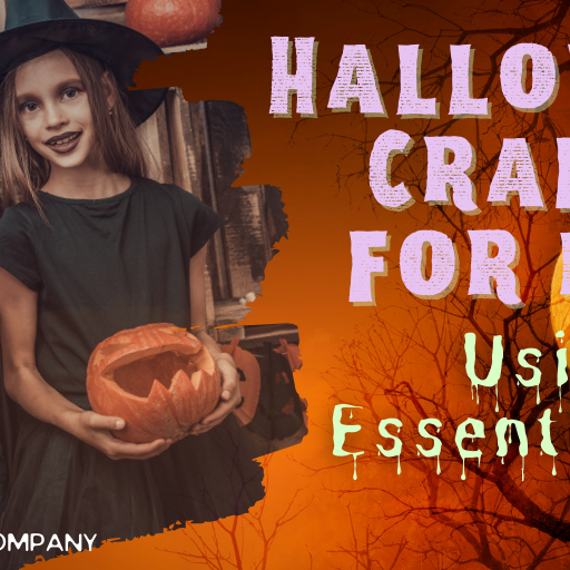 halloween essential oil crafts for kids