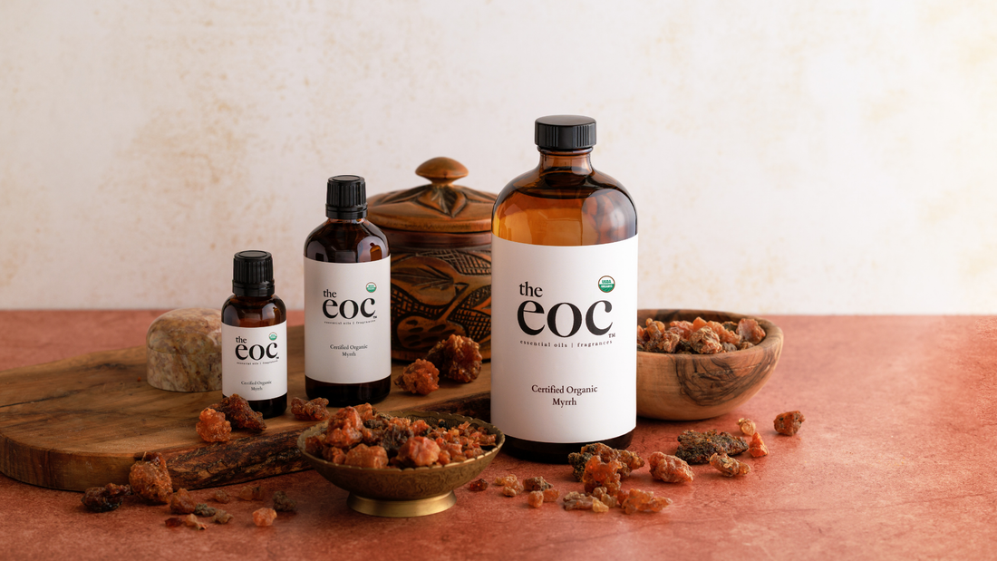 Why We Source Our Certified Organic Myrrh from Böswellness in Somaliland: From resin that flows on its own to a distillery in Vermont