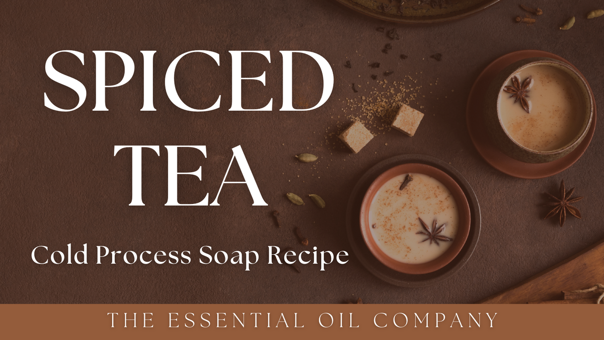 DIY Soapmaking (Melt-and-pour) Vanilla Chai Shea Butter Soap