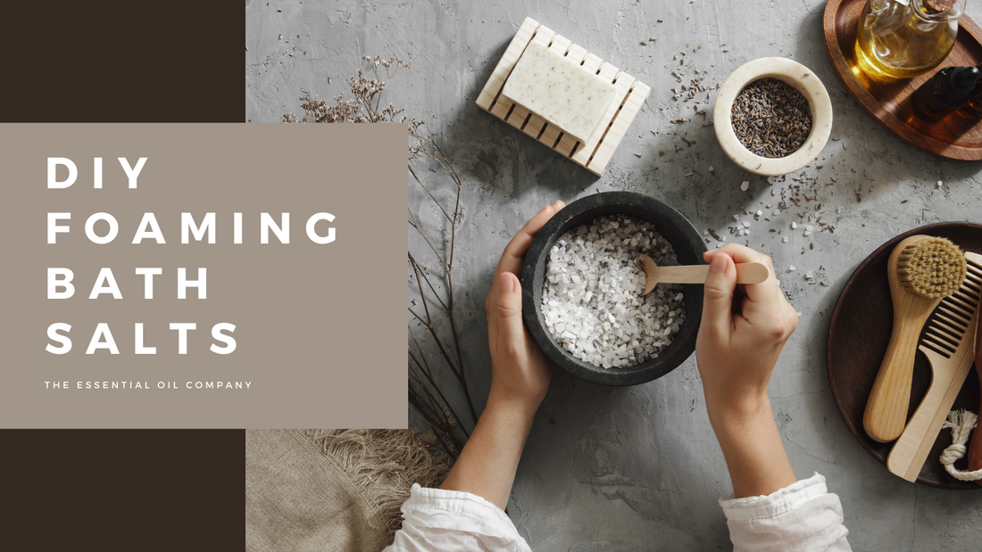 DIY Foaming Bath Salts