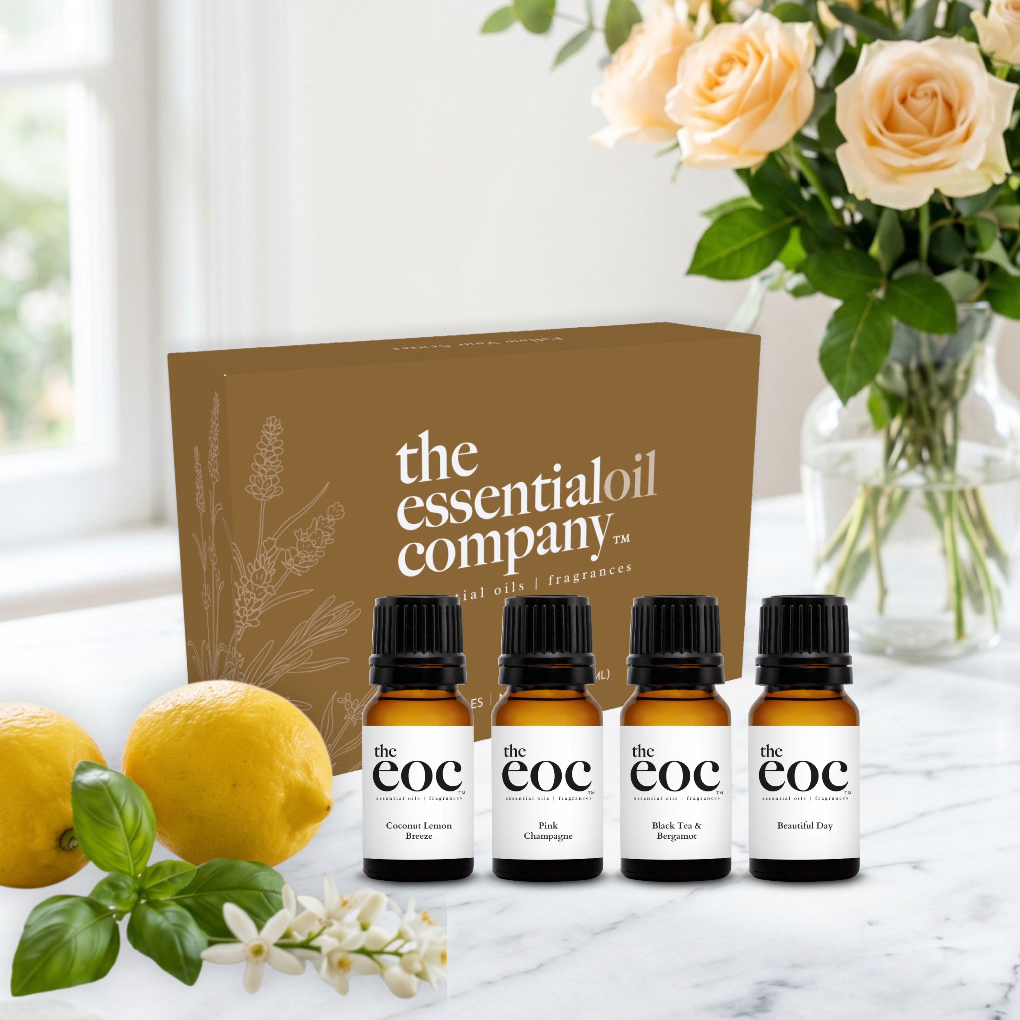 Everyday Self-Care Fragrance Oil Set – 4 Bottle