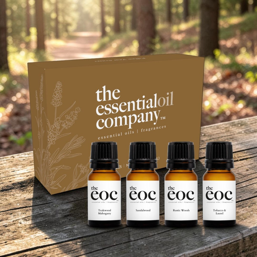 Modern Woods Fragrance Oil Set – 4 Bottle