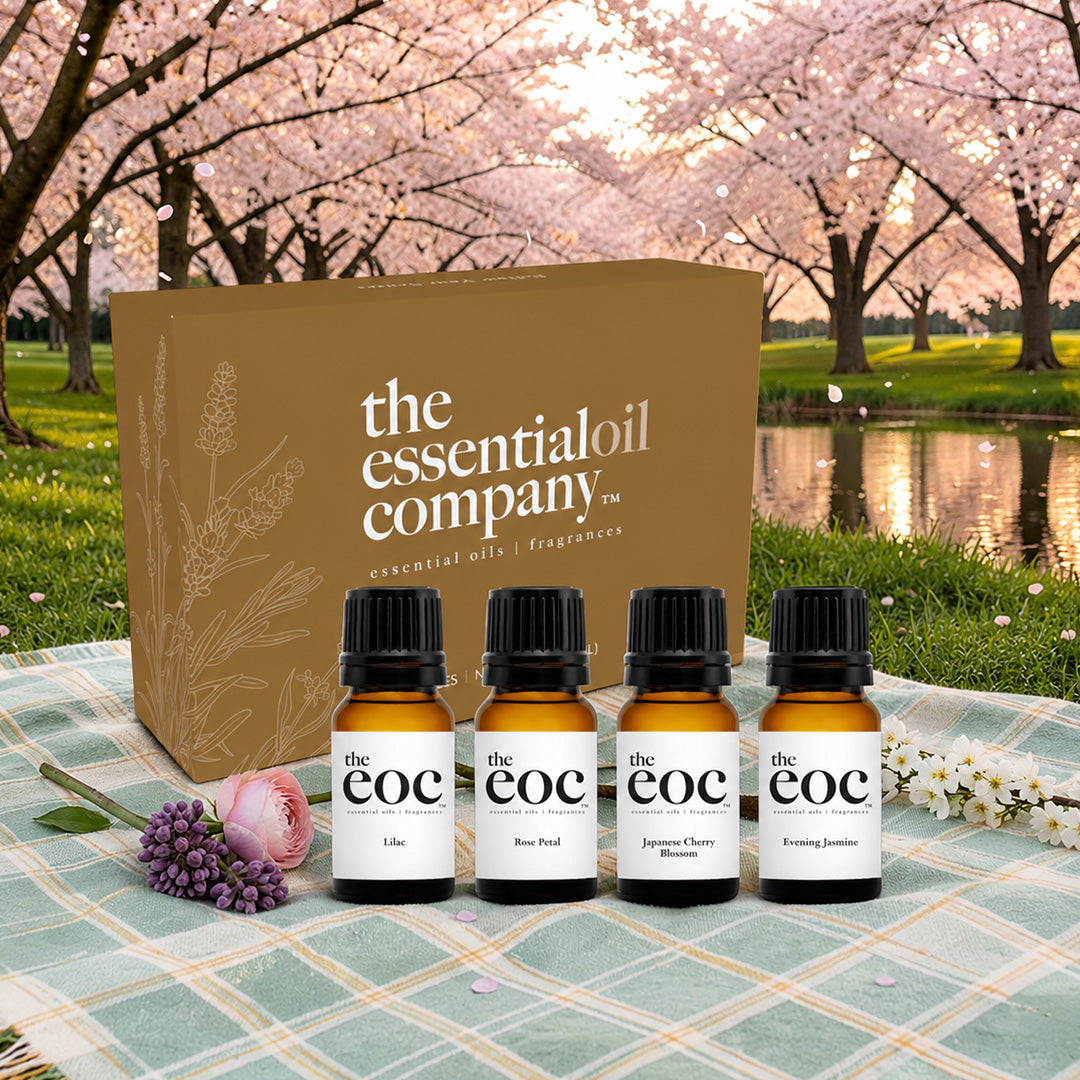 Spring Bloom Fragrance Oil Set – 4 Bottle