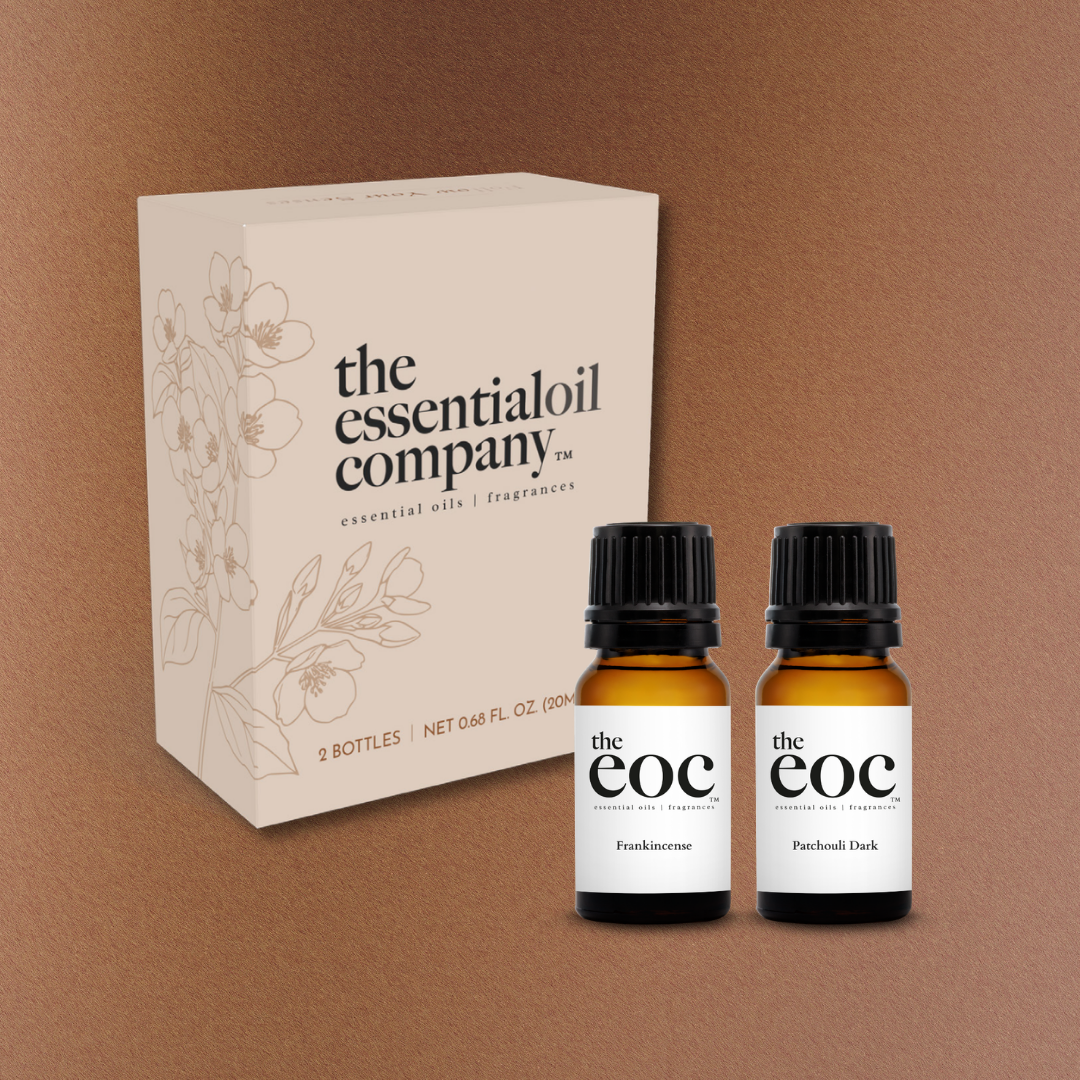Comfort & Grounding Essential Oil Set – 2 Bottle