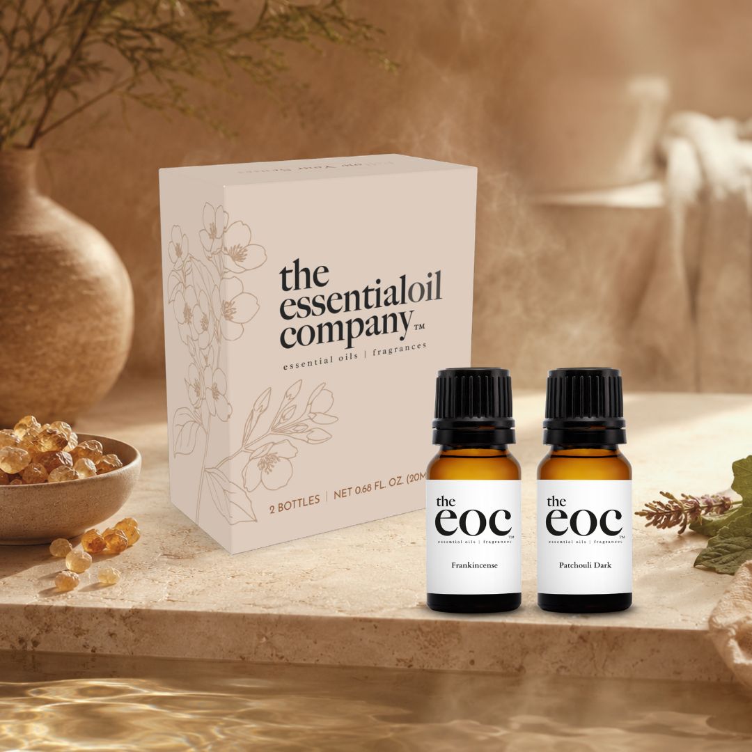 Comfort & Grounding Essential Oil Set – 2 Bottle