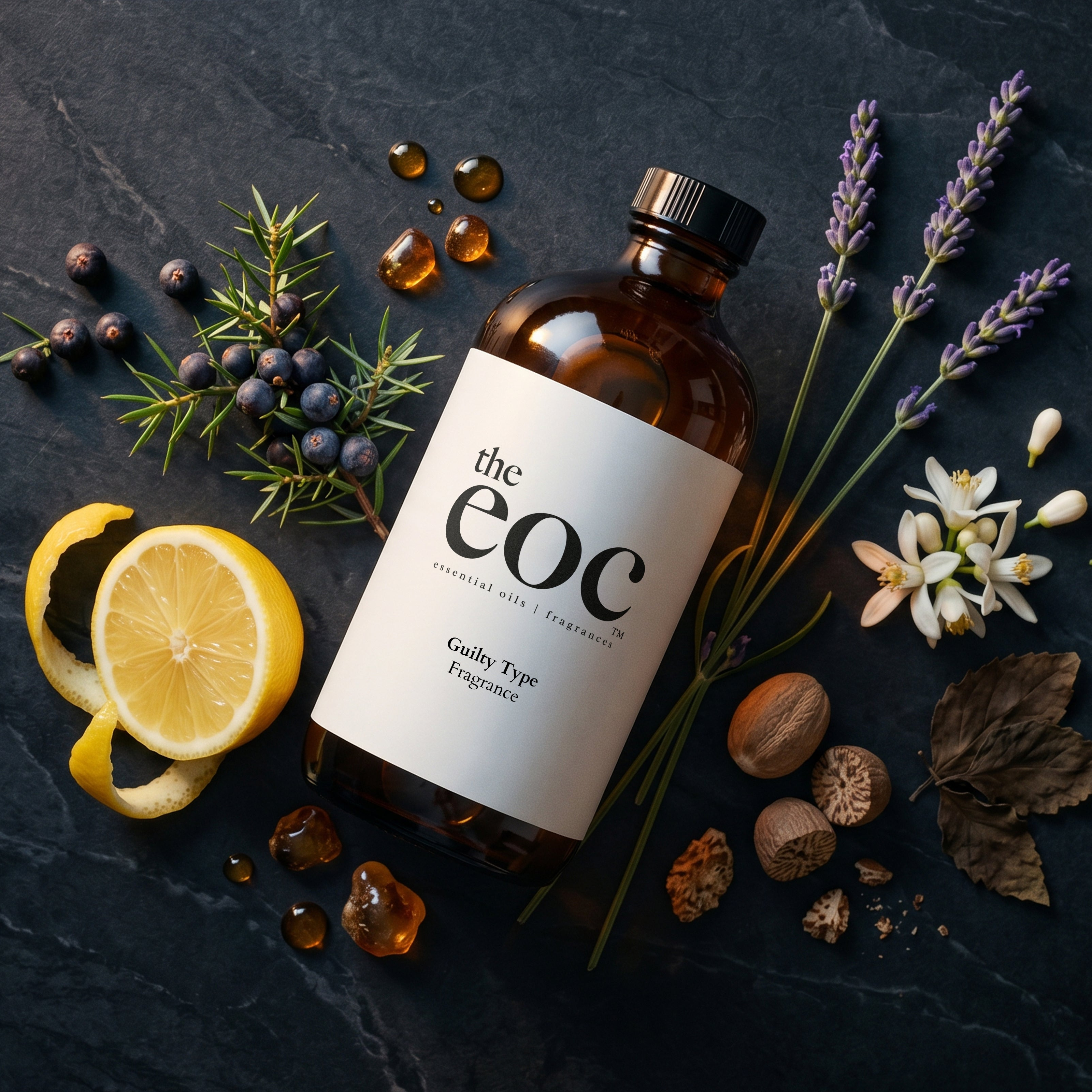 Guilty type fine fragrance oil for men