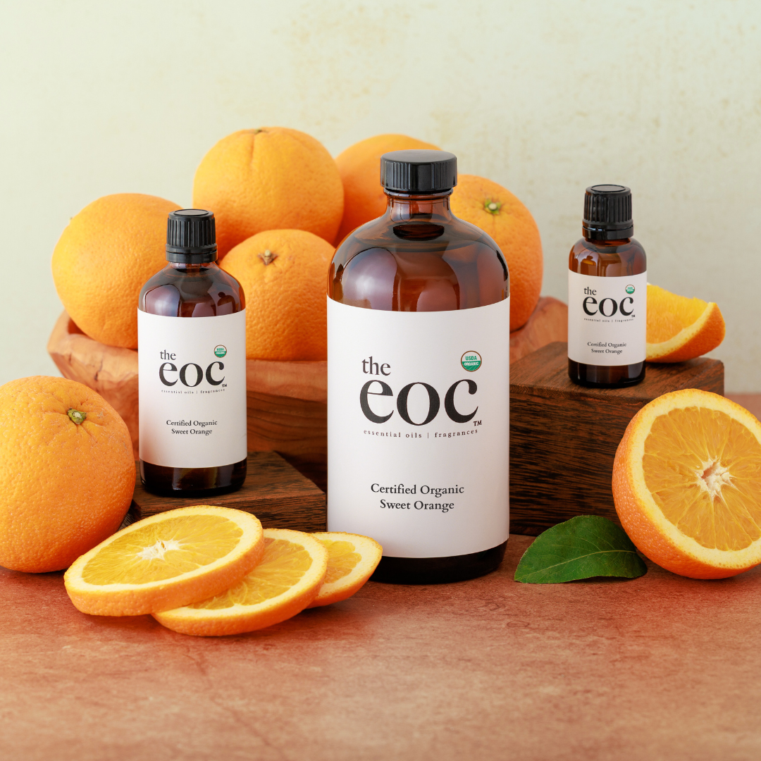 Certified Organic Sweet Orange Essential Oil