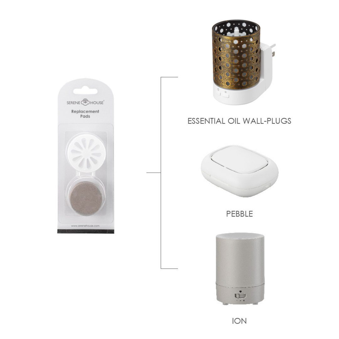 Diffuser Pad Refills – 8 Pads + Cartridge