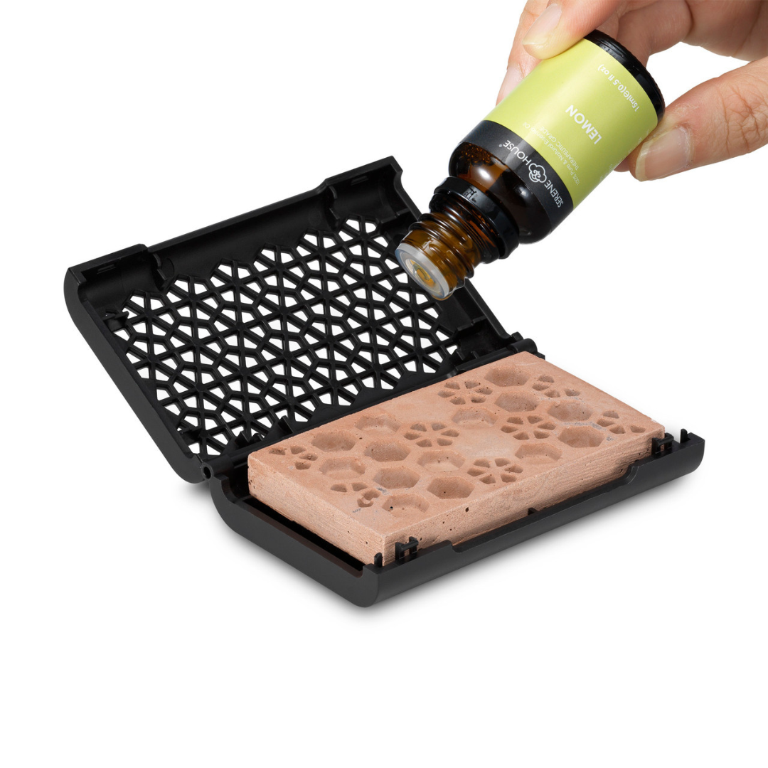 Puccini Black Lava Rock Vent Clip