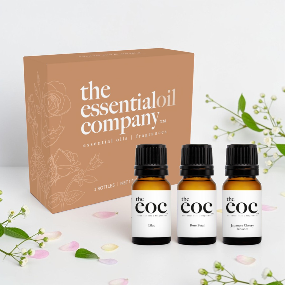 Spring Bloom Fragrance Oil Set – 3 Bottle