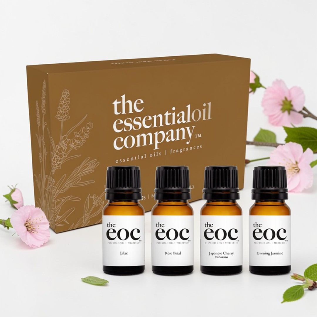 Spring Bloom Fragrance Oil Set – 4 Bottle