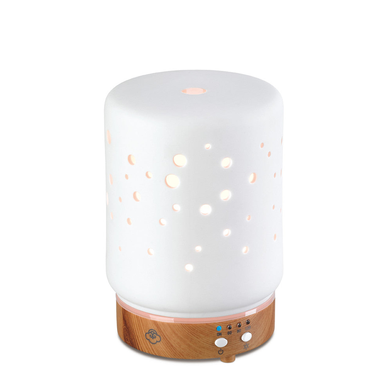 Starlight White Ceramic Ultrasonic Diffuser