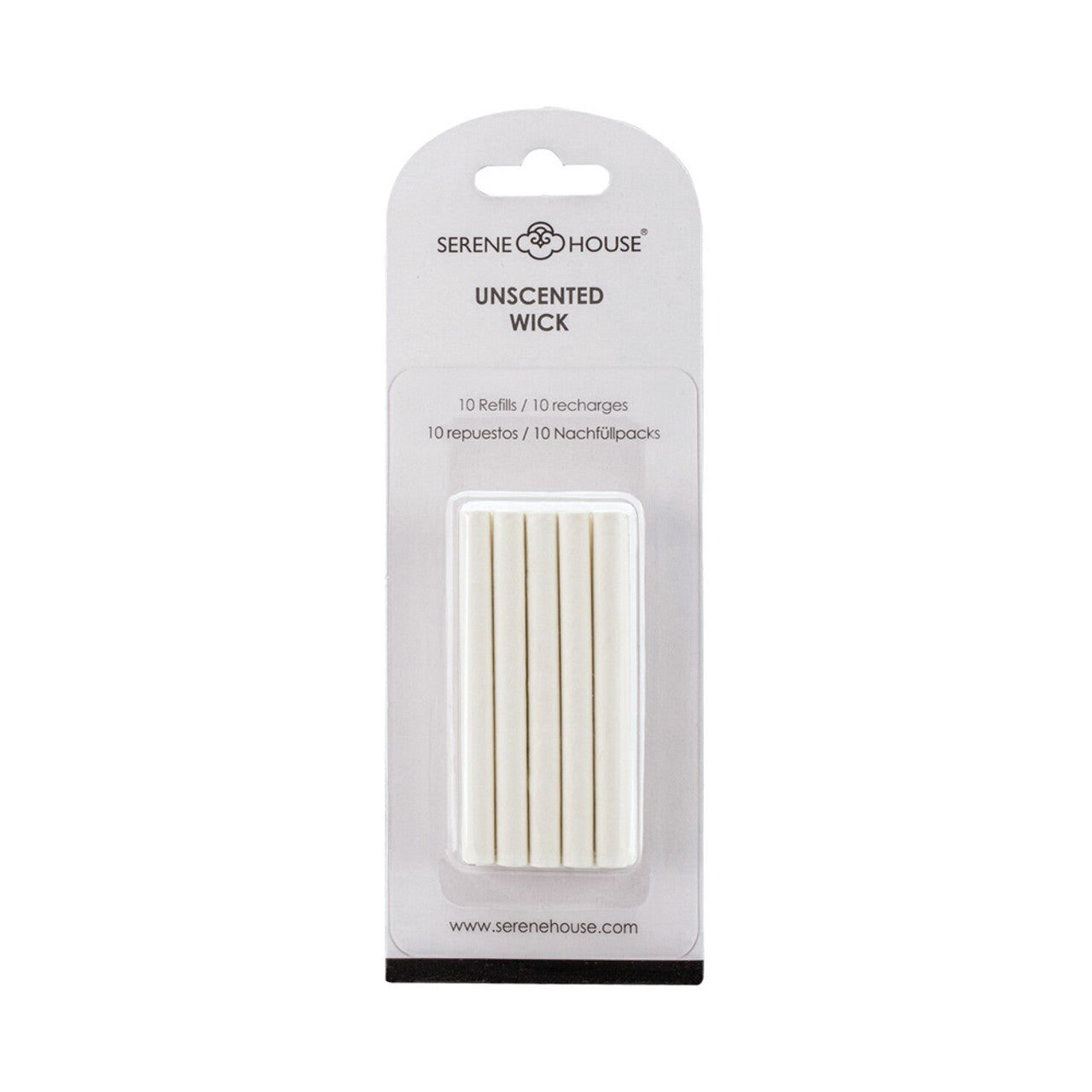 Unscented Wick Refills – 10 Pack