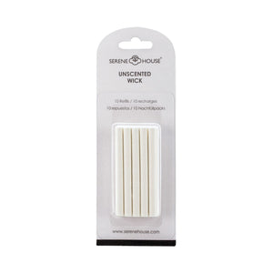 Unscented Wick Refills – 10 Pack