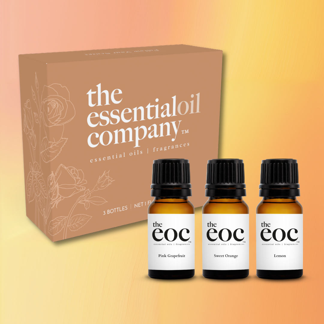 Uplift & Energize Essential Oil Set – 3 Bottle