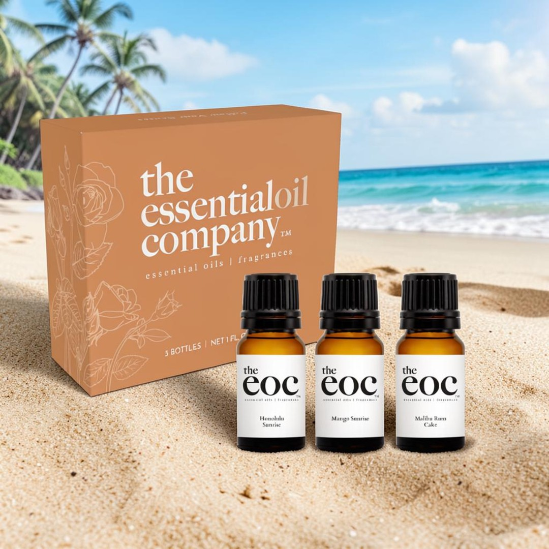 Summer Escape Fragrance Oil – 3 Bottle Set
