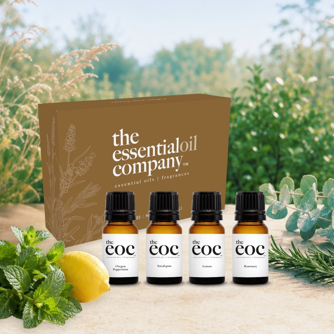 Late Summer Reset Aromatherapy Essential Oil Set – 4 Bottle