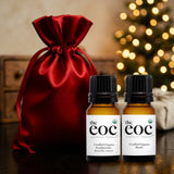 Holiday Frankincense & Myrrh Essential Oil Gift Set - Organic