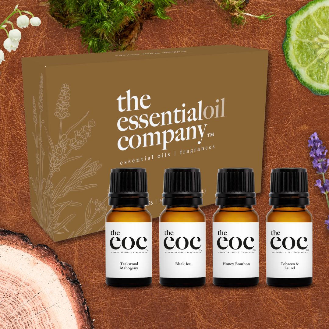 Men’s Aroma Experience Fragrance Oil Set – 4 Bottle