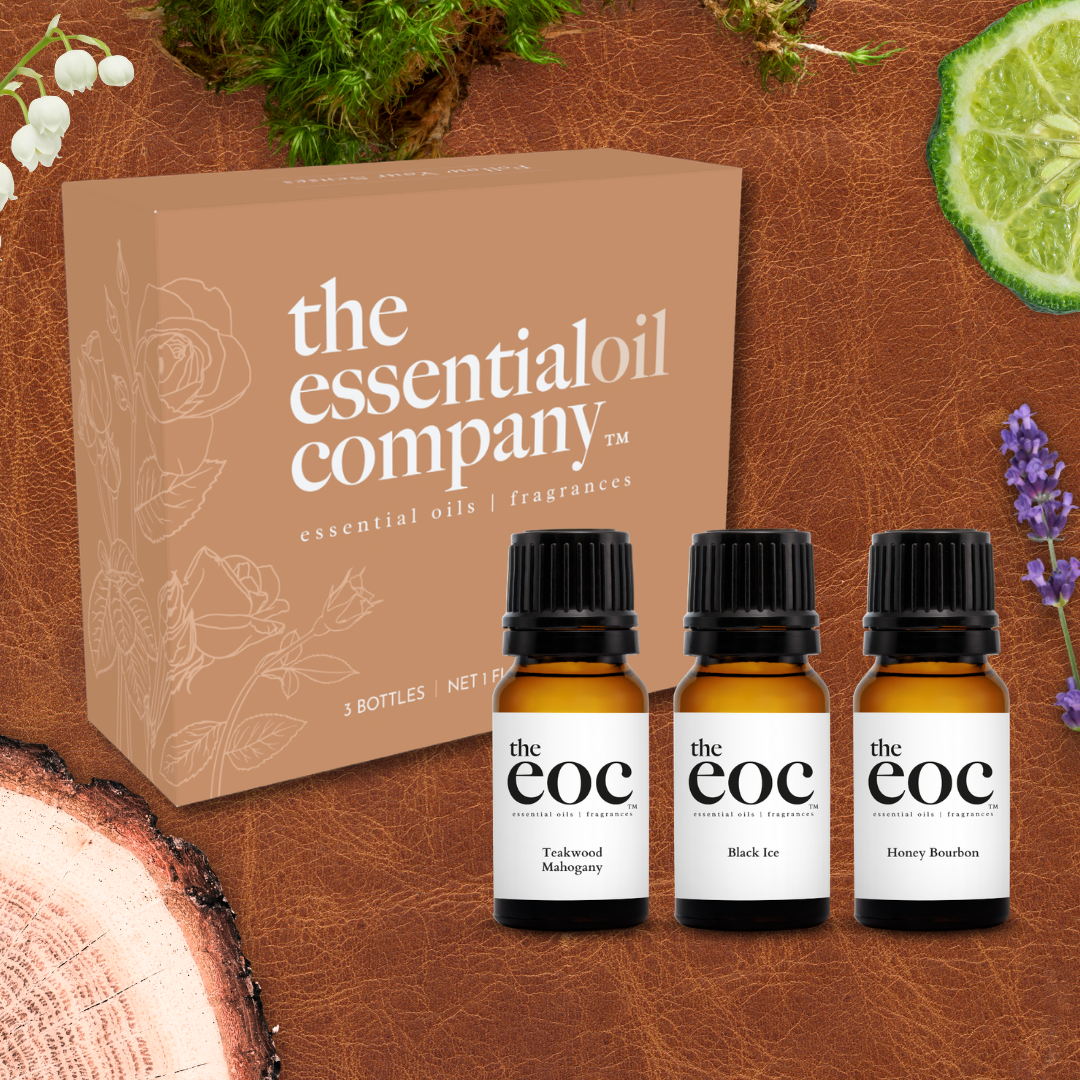 Men’s Aroma Experience Fragrance Oil Set – 3 Bottle