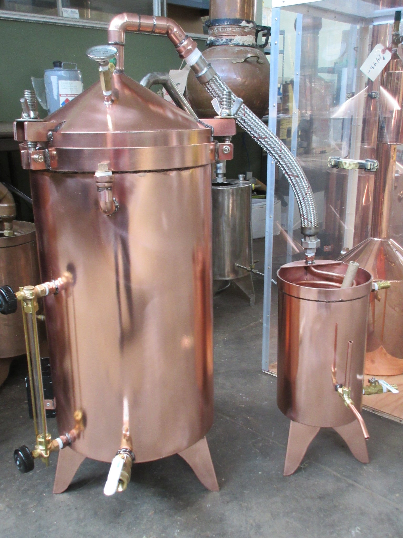 15 Gallon Copper Distiller With Essencier#distillation #copper #alembic #distiller #essentialoil #hydrosol