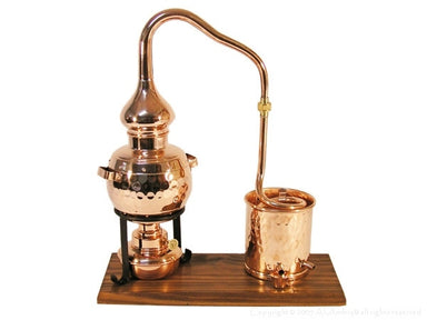 0.7 liter Miniature Alembic Pot Still #distillation #copper #alembic #distiller #essential oil
 #hydrosol