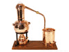 0.7 Liter Miniature Cask Pot Still
 #distillation #copper #alembic #distiller #essential oil
 #hydrosol